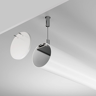 Алюминиевый профиль Подвесной 30*2000 мм для светодиодной ленты Maytoni Led strip Серебро ALM-D60-S-2M