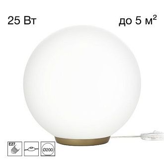Настольная лампа 20 см, Citilux RON CL941D20T2, золото