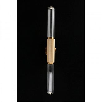 Бра 12*10*74 см, 2*GU10, 7W, Aployt Brynia APL.307.21.02, бронзовый