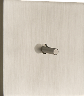Donel N96 Переключатель на 1 тумблер, Цилиндр, 10AX 250V, Никель, серия DT, DT106CNB