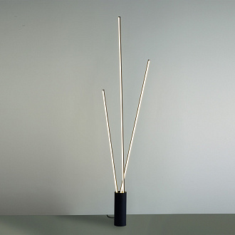 Торшер *11*180 см, LED *  60W, 3000К Mantra Vertical 7348, черный