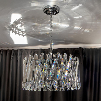 Люстра 47*110 см, 6*E14, Хром Citilux Ингвар CL334261