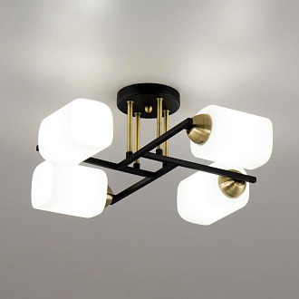 Люстра 46 см Citilux Генри CL130245 черный/бронза