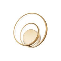 Светильник настенный ideal lux Oz AP Оn-Оff 28Вт LED Латунь 269405  см