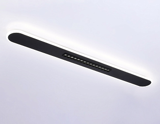 Светильник 120*12,5*4 см, LED 70W, 3000К, черный Ambrella Comfort LineTech FL51448