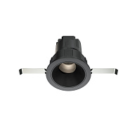 Встраиваемый светильник 6,2*7 см, LED*7W, 4000 К, Wise DL057-7W4K-B Maytoni Downlight, Черный, вр 5,8 см