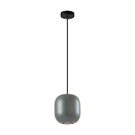 Подвес 12*12*120 см, 1 GU10*4W, Odeon Light Cocoon, черный 5060/1EA