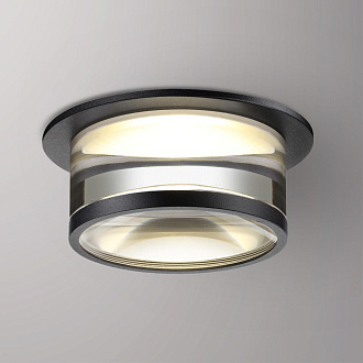 Светильник 10 см, NovoTech GEM 370914, черный, вр 7 см