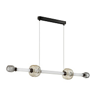 Люстра 115*13*164,5 см, 1 LED*40W, 3000 К, Odeon Light Kliff, черный 5427/40L