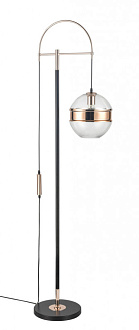 Светильник 165 см, Vele Luce Diablo VL5694F01, черный-золото