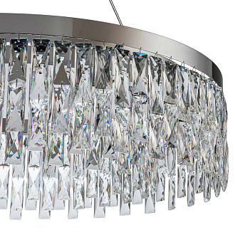 Подвесной светильник 800*800*255/1255 мм, 12*E14 хром Indigo Anna V000386, 12029/12P Chrome