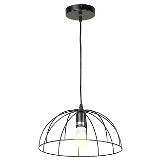 Подвесной светильник Lussole Lattice GRLSP-8213, 32*40 см, черный