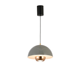 Светильник 23 см, 8W, 4000K, Kink Light 07524-23,16, черный-серый