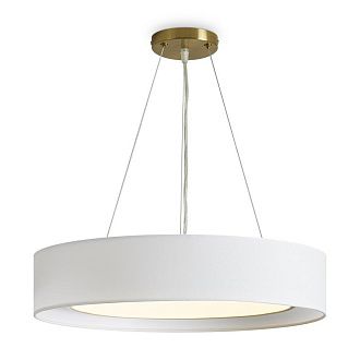Подвесной светильник с диммером 50*50*105 см, LED*31W, 3000K, Freya Cozy FR6170PL-L52BS, латунный