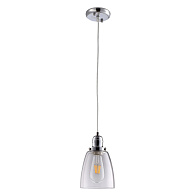 Подвесной светильник Arte Lamp A9387SP-1CC хром, диаметр 14 см