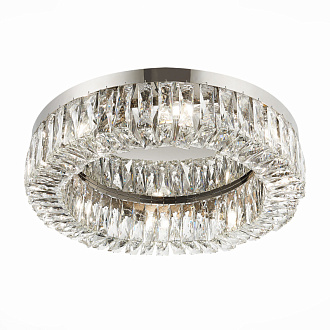 Люстра потолочная 62 см, 320W, ST LUCE Rifrazio SL1226.102.08 Никель