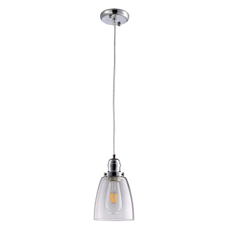 Подвесной светильник Arte Lamp A9387SP-1CC хром, диаметр 14 см