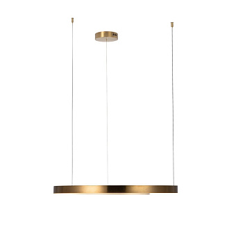 Подвесной светильник *80*15 см, 1*LED*36W, 3000K, Loft It Ring 10013L, Латунь
