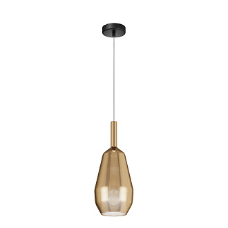 Подвесной светильник 16*16*342 см, 1*E27, 60W, Maytoni Duality MOD271PL-01B7 черный