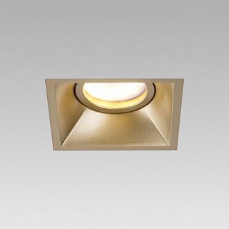Встраиваемый светильник 9,3*9,3*-4 см, 1*GU5.3*50W, K, Lightstar Domino G214503, белый, вр 9.3 см