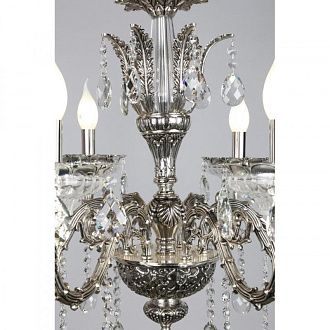 Подвесная люстра 63*82-132 см, 6*E14, 40W, Omnilux Omnilux  705 OML-70503-06, хром