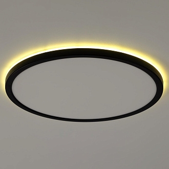 Светильник с пультом 40*2,5 см, LED+RGB 40W CL738321EL Бейсик Лайн Черный