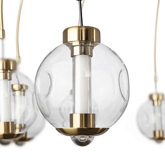 Люстра подвесная *100*100-155 см, *LED*43W, 3000K, Citilux Noona CL251190, Бронза