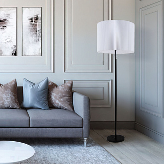 Торшер 160 см, Eurosvet 01163/1, черный