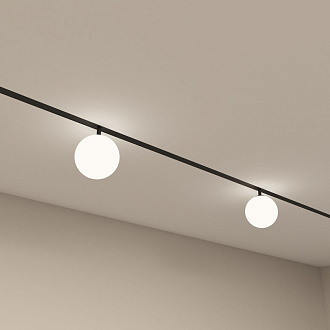 Светильник на шине 13*19,5 см, LED * 5W, 3000-6500К, Denkirs Smart Moon DK8051-BK, черный
