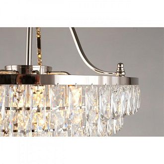Каскадная люстра 70*95-180 см, 13*E14, 40W, Aployt Gerta APL.725.03.13, хром