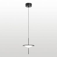Подвесной светильник 18 см, 10W, 4000K, Lussole LSP-7531, черный