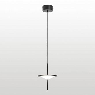 Подвесной светильник 18 см, 10W, 4000K, Lussole LSP-7531, черный
