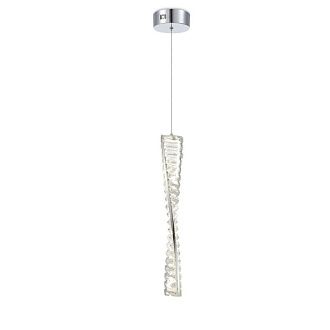 Подвесной светильник 12 см, 10W, 4000K, Aployt Olimp APL.045.16.10, никель