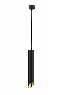 Светильник 6 см, Maytoni Pendant Lipari P044PL-01-40GU10-B, черный-золото
