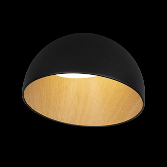 Светодиодный светильник 35 см, 24W, 4000K, Loft It (Light for You) Egg 10197/350 Black, черный-дерево