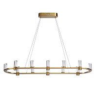Подвесной светильник 120*85*200- см, 12*LED*69W, 3000K, Odeon Light Defance 7144/65L, бронзовый