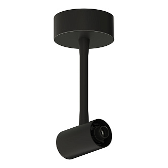 Потолочное крепление с прямым соединителем TECHNO ST LUCE ST1602.409.00 черный