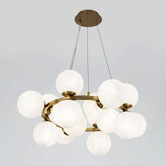 Подвесной светильник 70*60/120 см, 16*Е14 MODESTYLE MS.6117.16 BS латунь