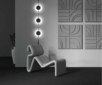 Светильник на шине 15*15*7 см, LED, 5W, 3000К, Maytoni Technical Relax TR107-2-5W3K-B черный