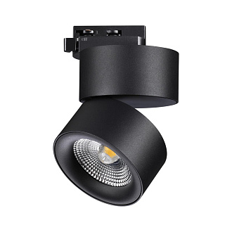 Светодиодный светильник 10 см, 25W, 4000K, Novotech Groda 358785, черный