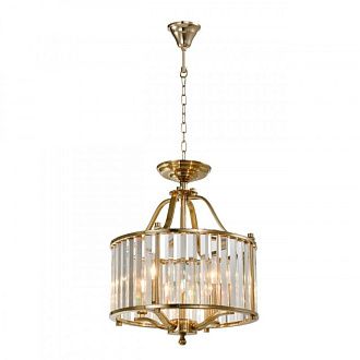 Подвесная люстра 40*50-148,5 см, 4*E14, 40W, Aployt Romen APL.809.03.04, золотой