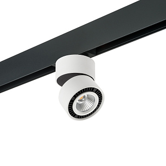 Комплект со светильником Forte Muro для трека PRO 1,5*8 см, LED*15W, 3 000 К, Черный Lightstar Forte Muro PRO213816
