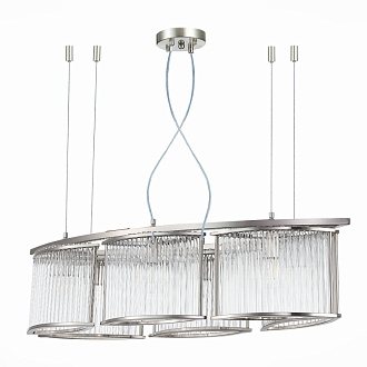 Люстра подвесная 89*33 см, ST LUCE VELLETRI SL1627.103.06 Хром