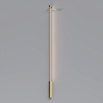 Светильник настенный светодиодный 148 см, 20W, 3000K, Elektrostandard Alto LED 40133/LED, латунь