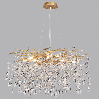 Люстра 60*60*150 см, 10 G9*40W, Odeon Light Delica, античная бронза 4969/10