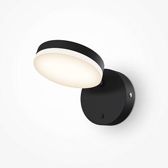 Бра Maytoni Fad MOD070WL-L8B3K, 8W LED, 3000K, черный