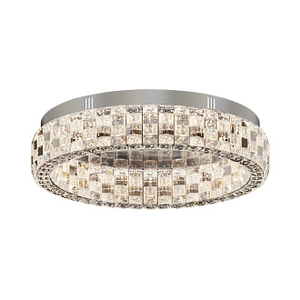 Накладной светильник 50*50*12 см LED, 24W, 3000К, Maytoni CASTELLO  MOD335CL-L24CH3K хром