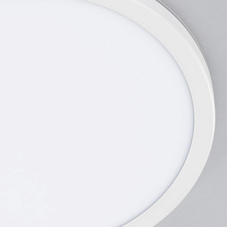 Светильник накладной 30*2,5 см, LED 30W*Мульти Citilux CL738240VL Бейсик Лайн Белый 