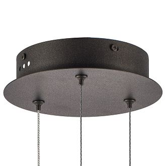 Люстра подвесная 50*13-150 см, 34W, 3000K, Lightstar Varese 731483, Кофейный