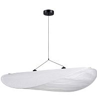 Подвесной светильник 13*100 см, 1*LED, 33W, 3000K Divinare Fiamma 5866/06 SP-35, Черный